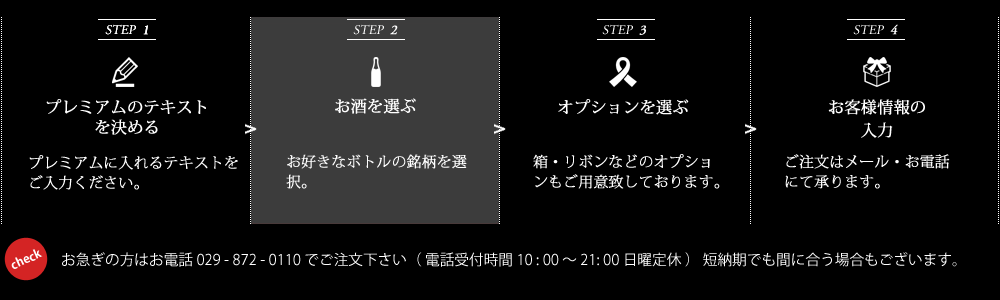 ステップ2 | プレミアムエッチングワインボトル製作